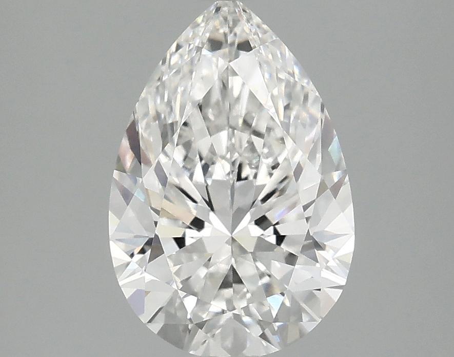 2.08 Carat Pear Shaped Excellent Cut VVS2 IGI Certified Lab Grown Diamond