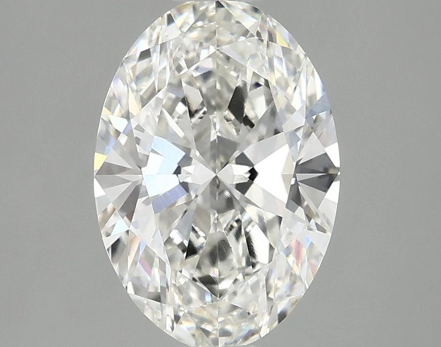 2.02 Carat Oval Shaped Ideal Cut VVS2 IGI Certified Lab Grown Diamond