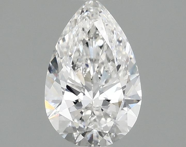 0.98 Carat Pear Shaped Ideal Cut VVS2 IGI Certified Lab Grown Diamond