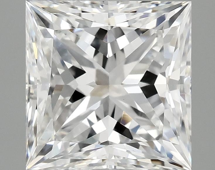 2.59 Carat Princess Shaped Ideal Cut VVS2 IGI Certified Lab Grown Diamond