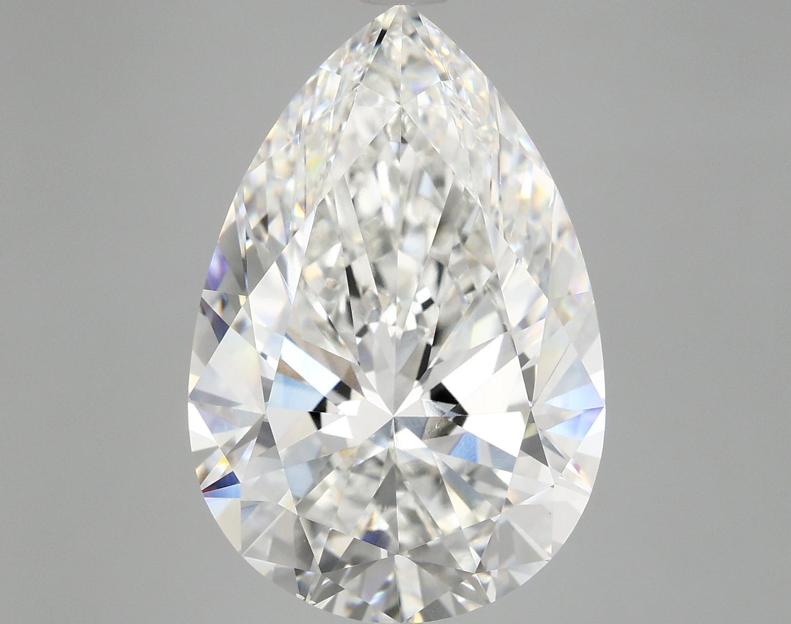 10.04 Carat Pear Shaped Excellent Cut VS1 IGI Certified Lab Grown Diamond