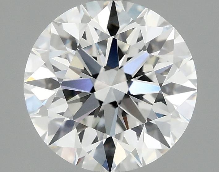 2.07 Carat Round Shaped Excellent Cut VVS2 IGI Certified Lab Grown Diamond