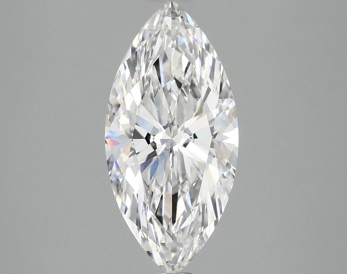 2.09 Carat Marquise Shaped Excellent Cut VS1 IGI Certified Lab Grown Diamond
