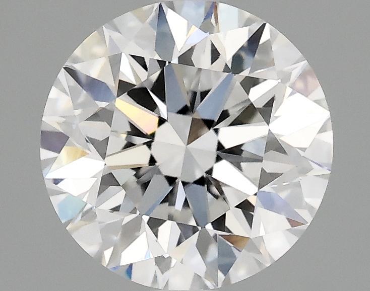 2.03 Carat Round Shaped Excellent Cut VVS2 IGI Certified Lab Grown Diamond