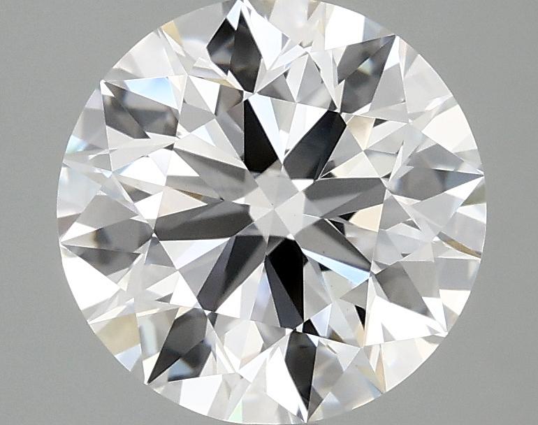 2.87 Carat Round Shaped Ideal Cut VVS2 IGI Certified Lab Grown Diamond