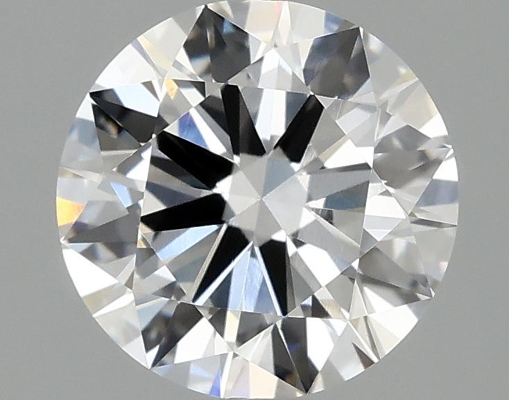 1.57 Carat Round Shaped Ideal Cut VVS2 IGI Certified Lab Grown Diamond