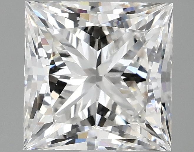 2.57 Carat Princess Shaped Ideal Cut VVS2 IGI Certified Lab Grown Diamond