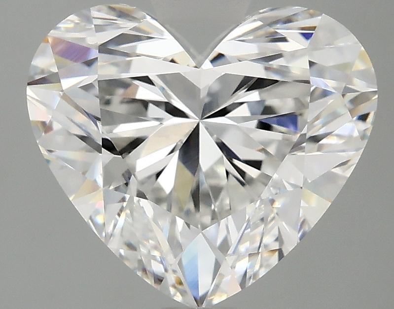 3.5 Carat Heart Shaped Ideal Cut VVS2 IGI Certified Lab Grown Diamond