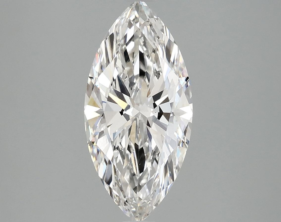 2.06 Carat Marquise Shaped Excellent Cut VVS2 IGI Certified Lab Grown Diamond