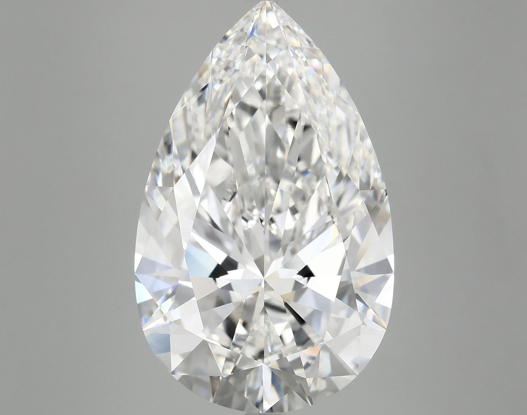 9.9 Carat Pear Shaped Ideal Cut VS1 IGI Certified Lab Grown Diamond