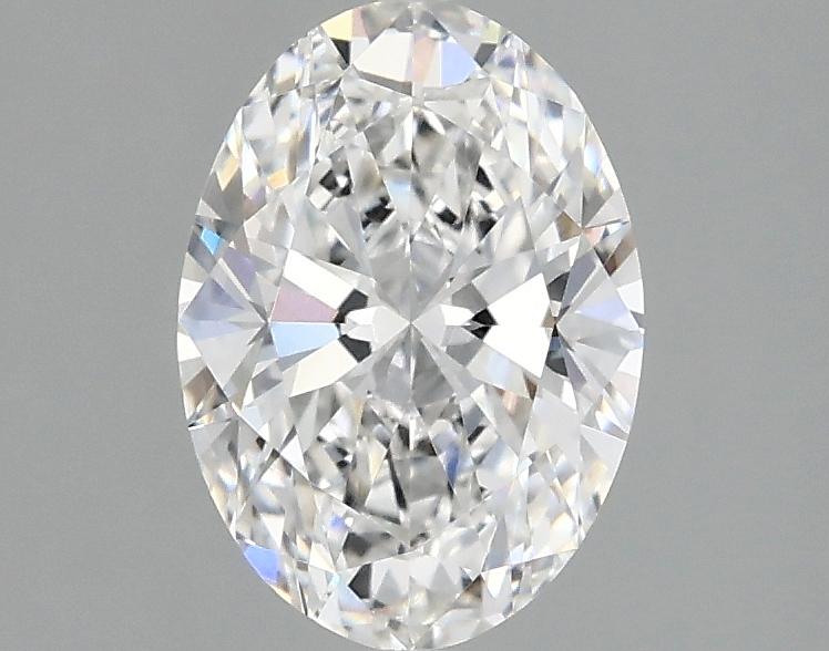 1.35 Carat Oval Shaped Ideal Cut VVS2 IGI Certified Lab Grown Diamond