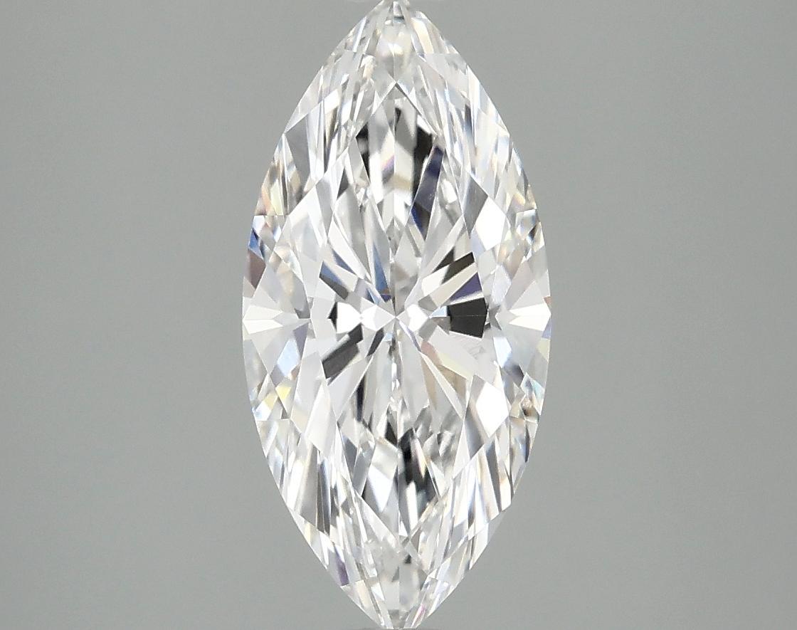 2.1 Carat Marquise Shaped Excellent Cut VVS2 IGI Certified Lab Grown Diamond