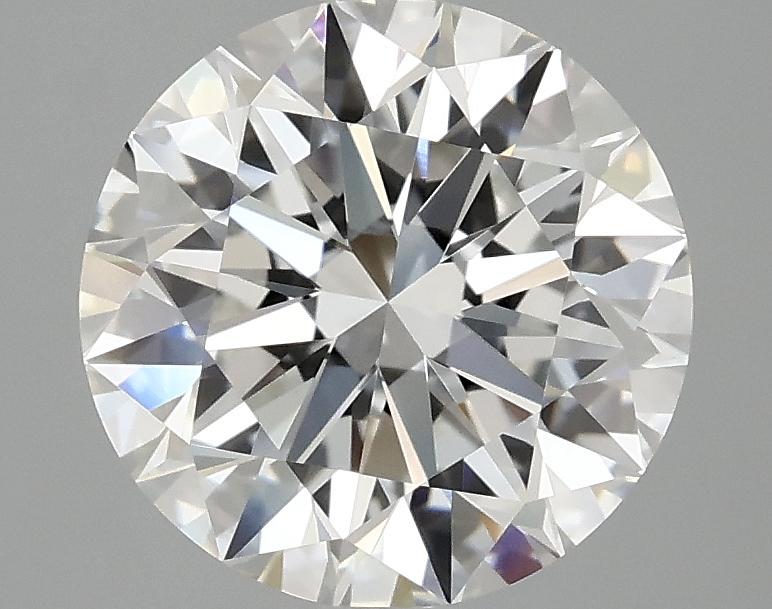 3.03 Carat Round Shaped Excellent Cut VVS2 IGI Certified Lab Grown Diamond