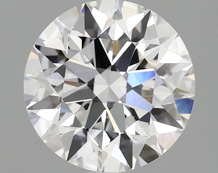 2.08 Carat Round Shaped Excellent Cut VVS2 IGI Certified Lab Grown Diamond