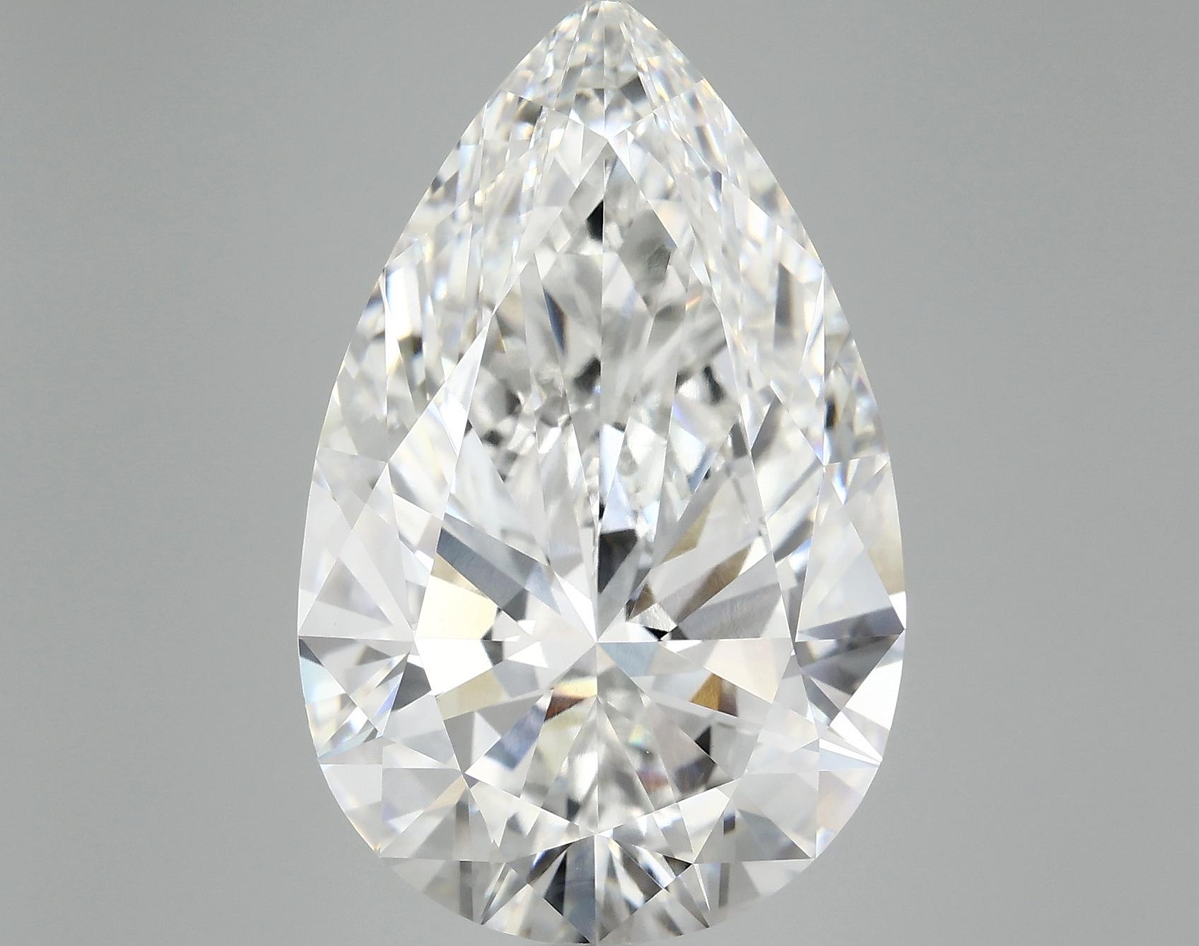 11.21 Carat Pear Shaped Ideal Cut VVS2 IGI Certified Lab Grown Diamond