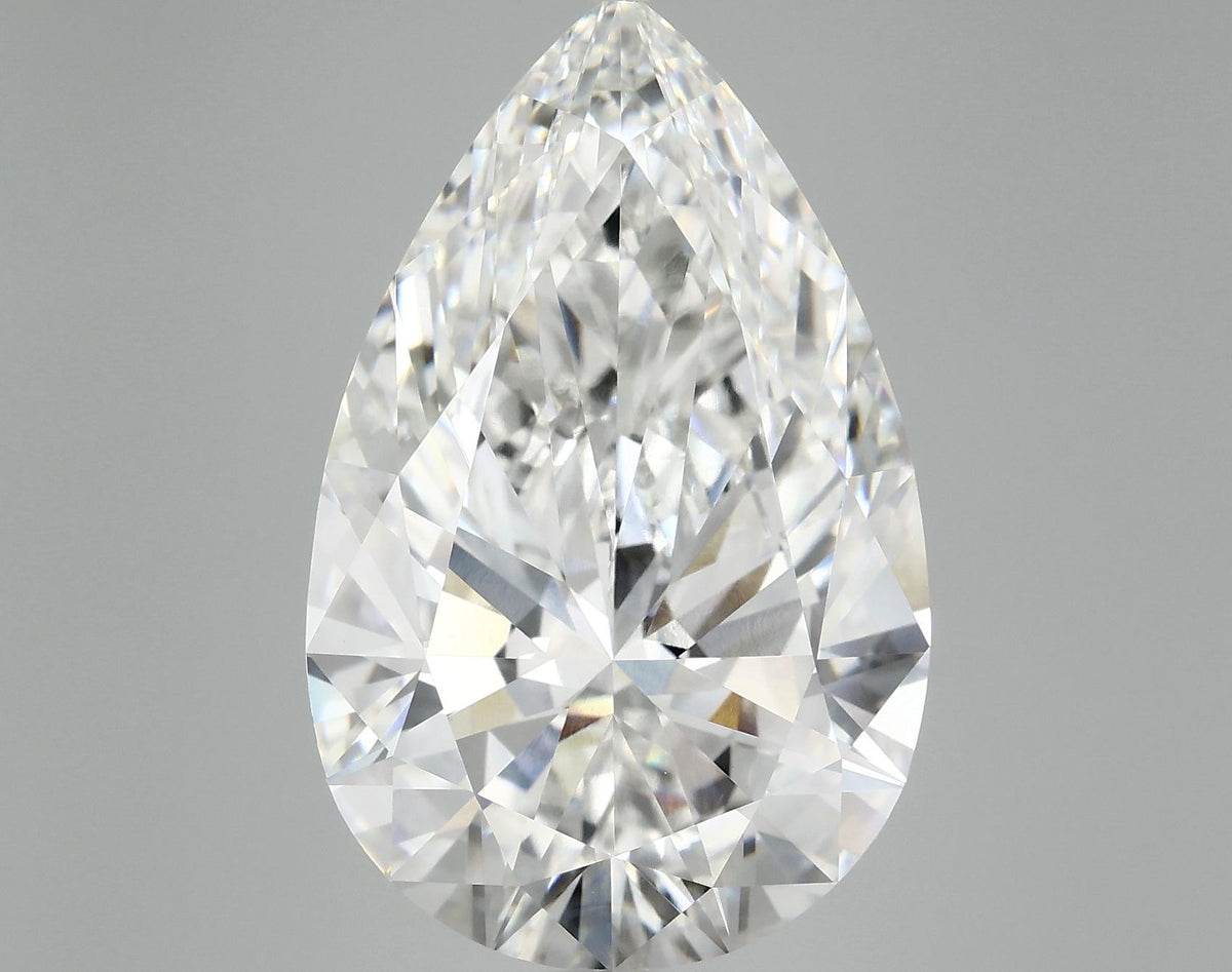 11.21 Carat Pear Shaped Ideal Cut VVS2 IGI Certified Lab Grown Diamond