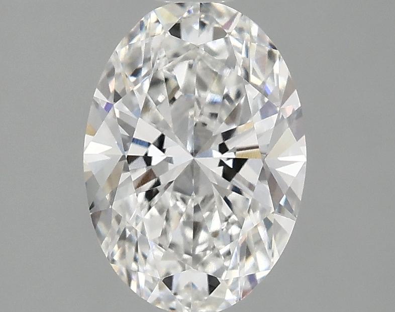 1.45 Carat Oval Shaped Ideal Cut VVS2 IGI Certified Lab Grown Diamond