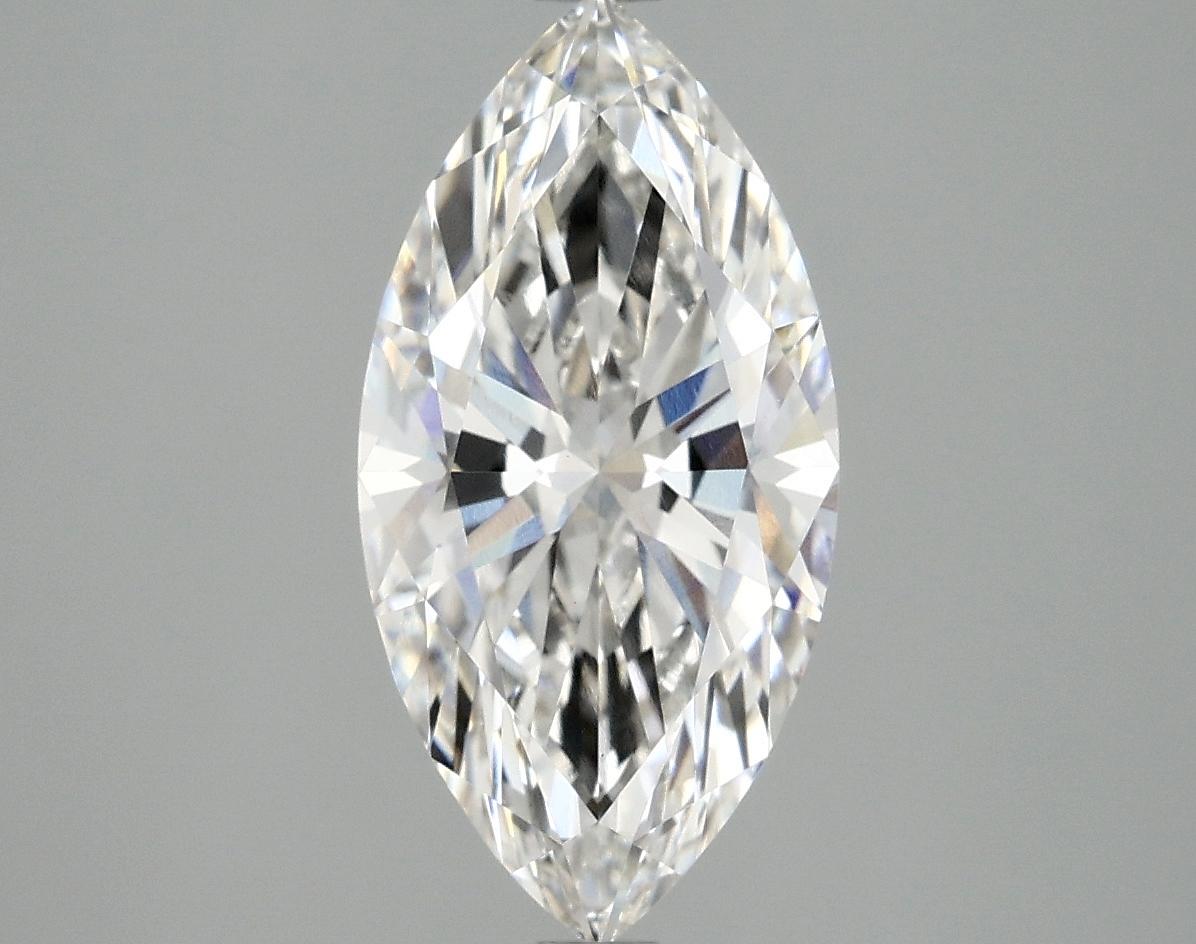 2.52 Carat Marquise Shaped Ideal Cut VVS2 IGI Certified Lab Grown Diamond