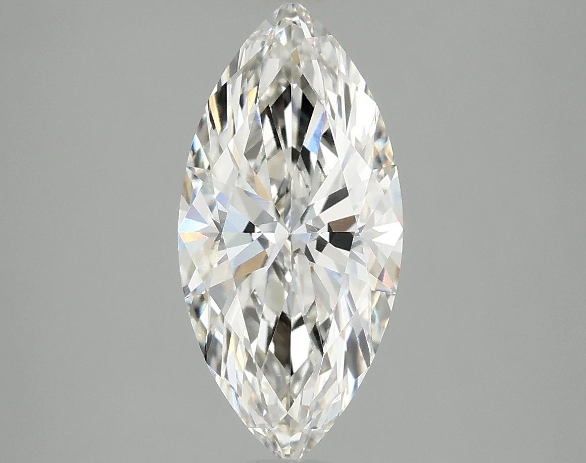 2.09 Carat Marquise Shaped Excellent Cut VVS2 IGI Certified Lab Grown Diamond