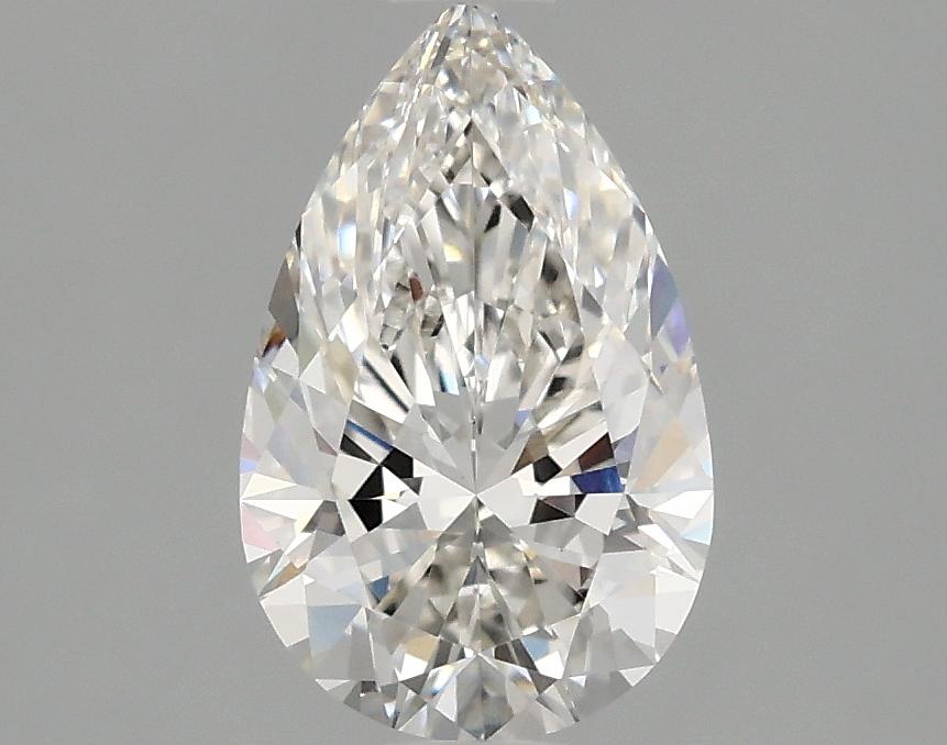 1.55 Carat Pear Shaped Ideal Cut VVS2 IGI Certified Lab Grown Diamond