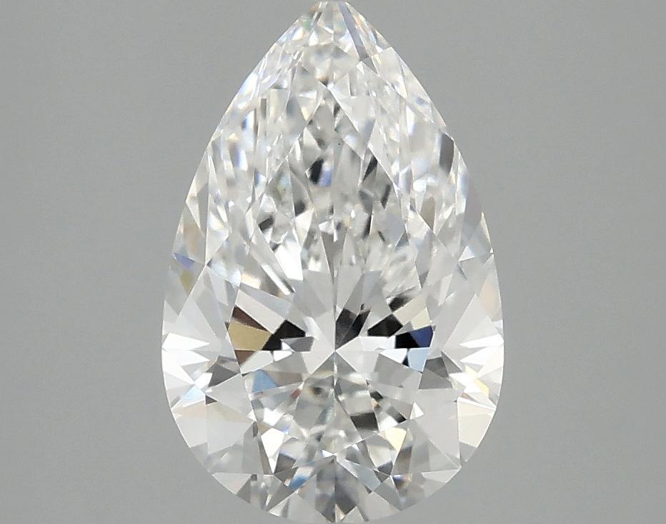 2.09 Carat Pear Shaped Ideal Cut VVS2 IGI Certified Lab Grown Diamond