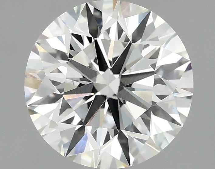 2.07 Carat Round Shaped Excellent Cut VVS2 IGI Certified Lab Grown Diamond