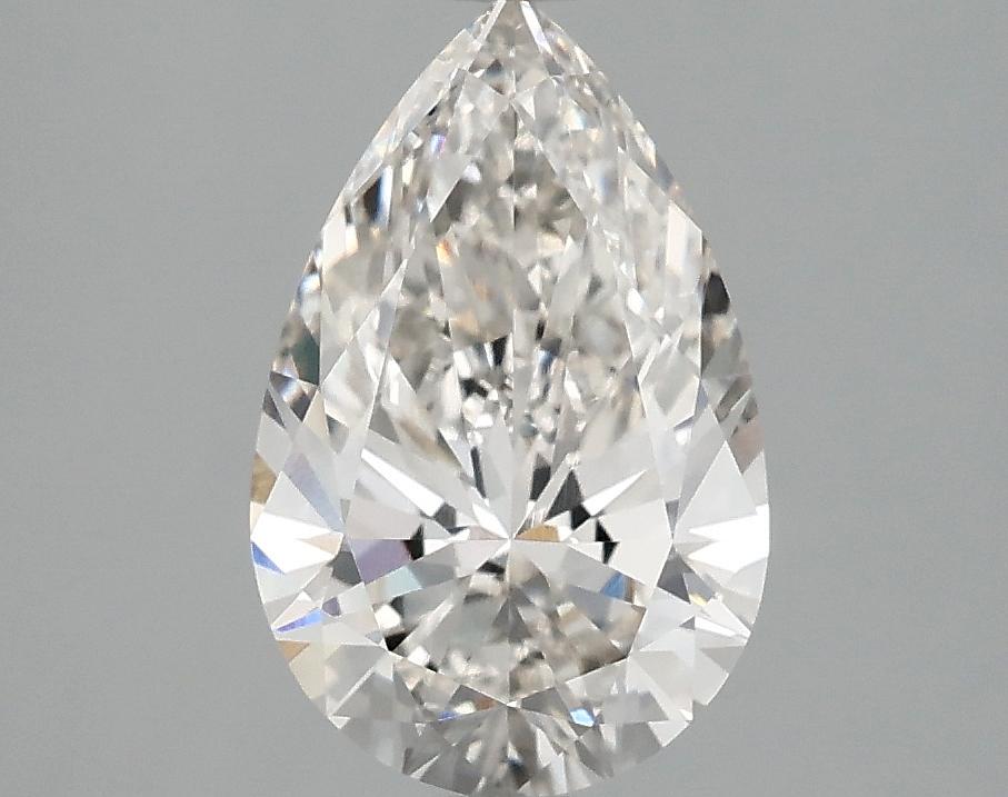 1.97 Carat Pear Shaped Ideal Cut VVS2 IGI Certified Lab Grown Diamond