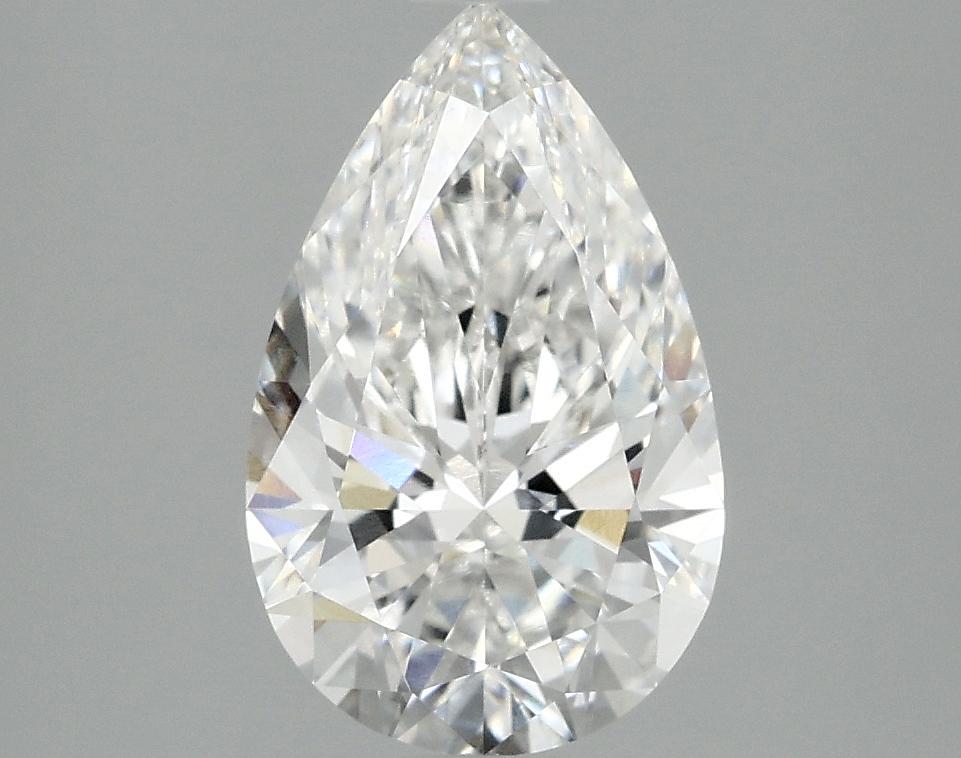 2.04 Carat Pear Shaped Ideal Cut VVS2 IGI Certified Lab Grown Diamond