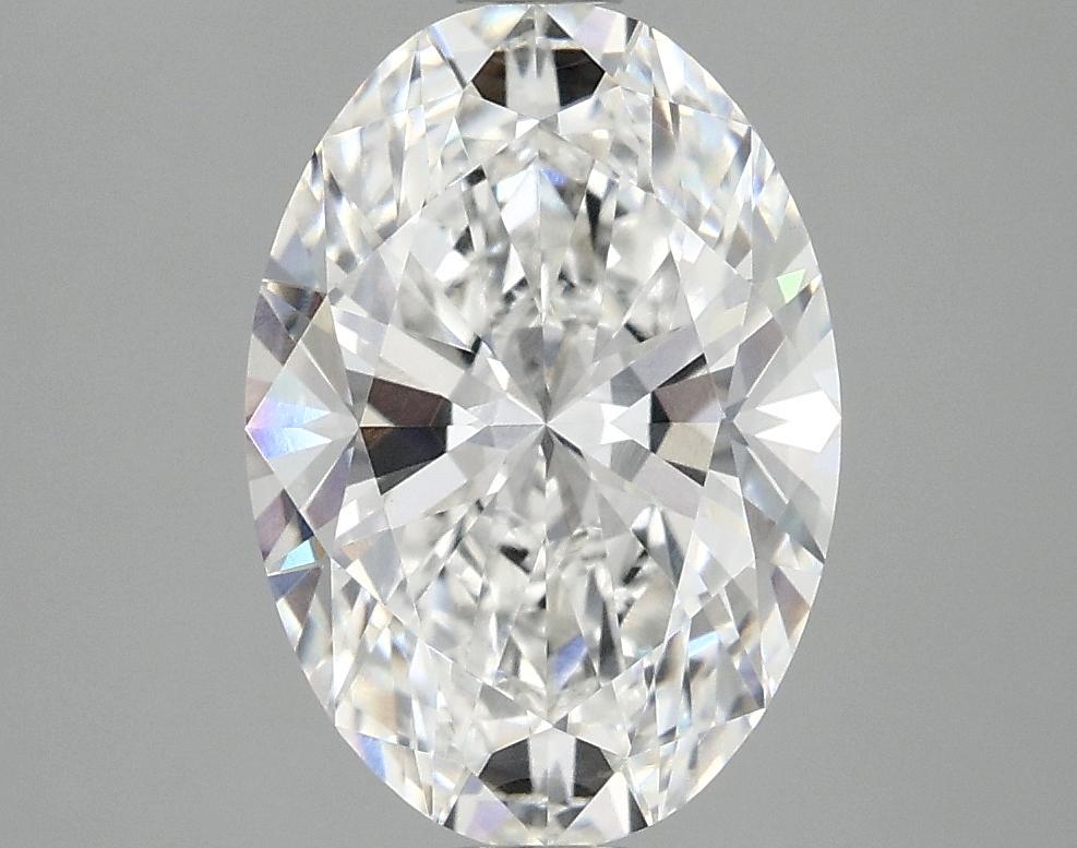 3.07 Carat Oval Shaped Ideal Cut VVS2 IGI Certified Lab Grown Diamond