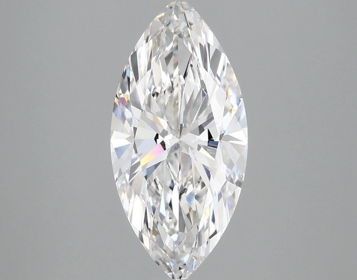 2.01 Carat Marquise Shaped Excellent Cut VVS1 IGI Certified Lab Grown Diamond