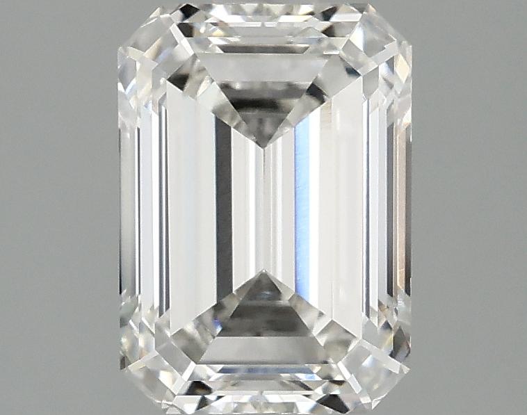 2.05 Carat Emerald Shaped Ideal Cut VVS2 IGI Certified Lab Grown Diamond
