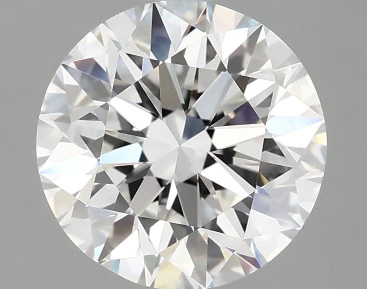 2.4 Carat Round Shaped Excellent Cut VVS2 IGI Certified Lab Grown Diamond