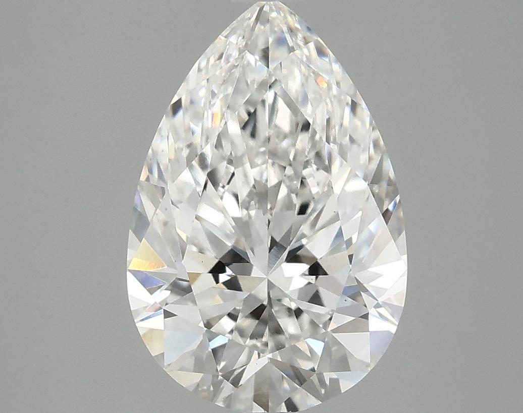 3.02 Carat Pear Shaped Excellent Cut VS1 IGI Certified Lab Grown Diamond