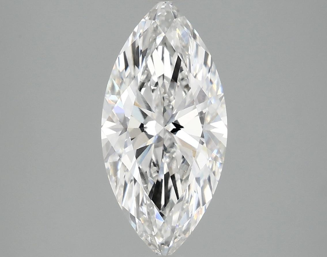 2.07 Carat Marquise Shaped Excellent Cut VVS2 IGI Certified Lab Grown Diamond