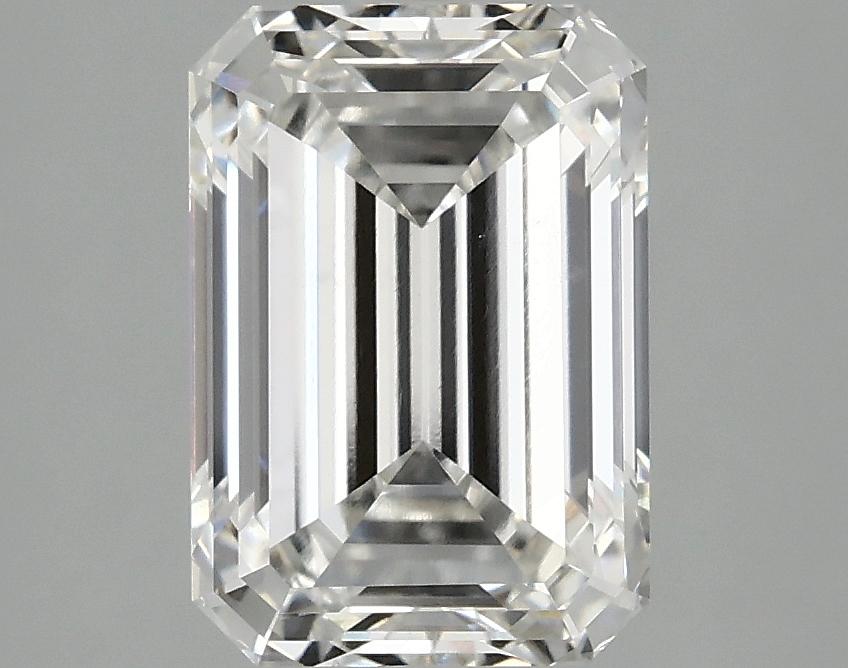 3.08 Carat Emerald Shaped Ideal Cut VS1 IGI Certified Lab Grown Diamond