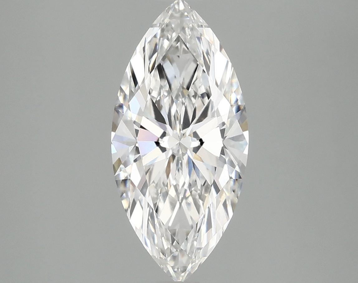 1.9 Carat Marquise Shaped Excellent Cut VVS2 IGI Certified Lab Grown Diamond