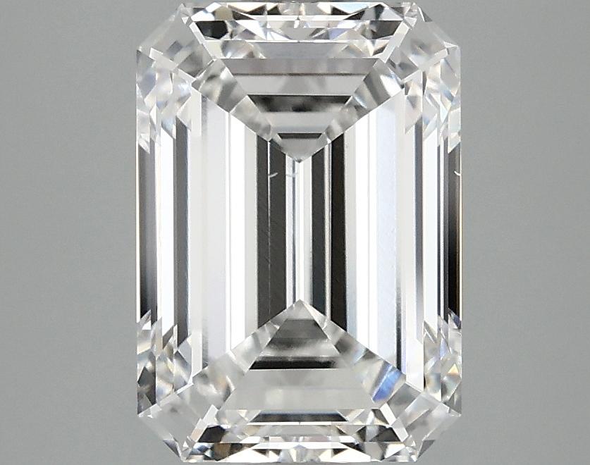 3.09 Carat Emerald Shaped Ideal Cut VS2 IGI Certified Lab Grown Diamond
