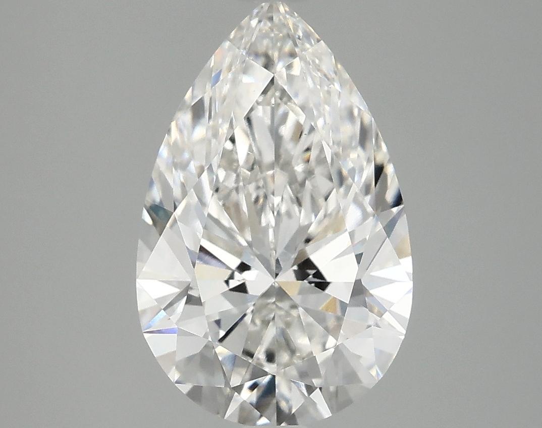 3.08 Carat Pear Shaped Ideal Cut VS1 IGI Certified Lab Grown Diamond