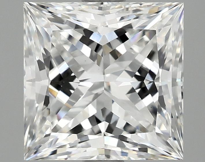 2.04 Carat Princess Shaped Ideal Cut VS1 IGI Certified Lab Grown Diamond
