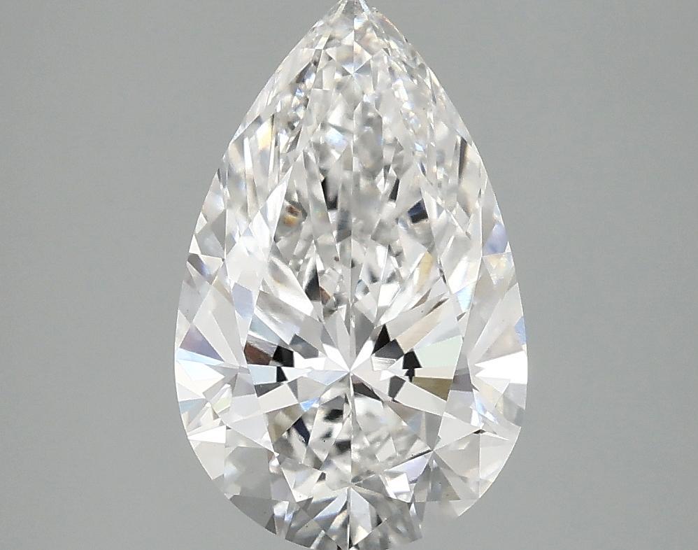 2.5 Carat Pear Shaped Ideal Cut VS1 IGI Certified Lab Grown Diamond