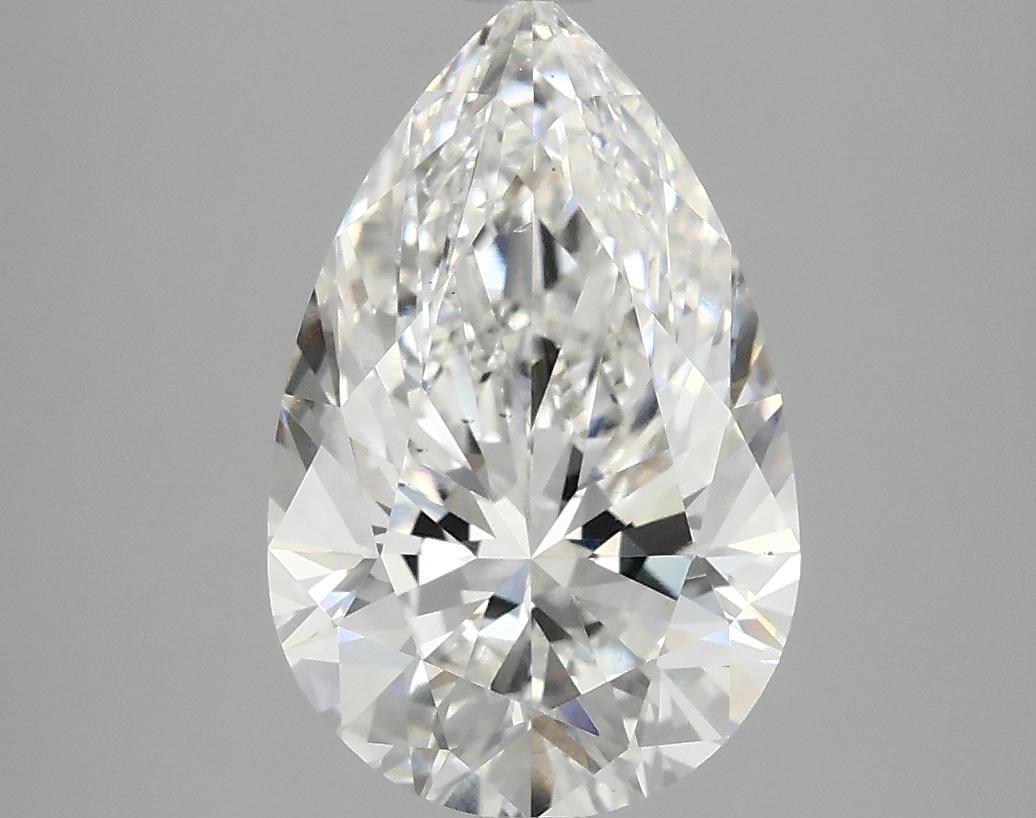 3.08 Carat Pear Shaped Ideal Cut VS2 IGI Certified Lab Grown Diamond
