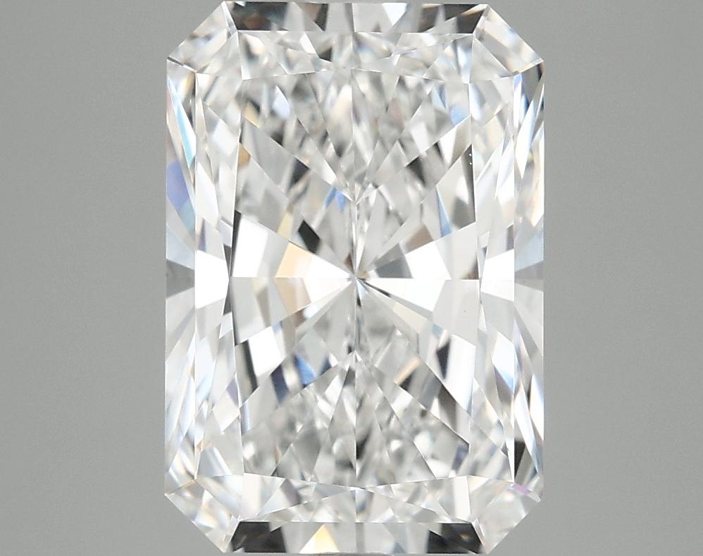 4.11 Carat Radiant Shaped Ideal Cut VVS2 IGI Certified Lab Grown Diamond