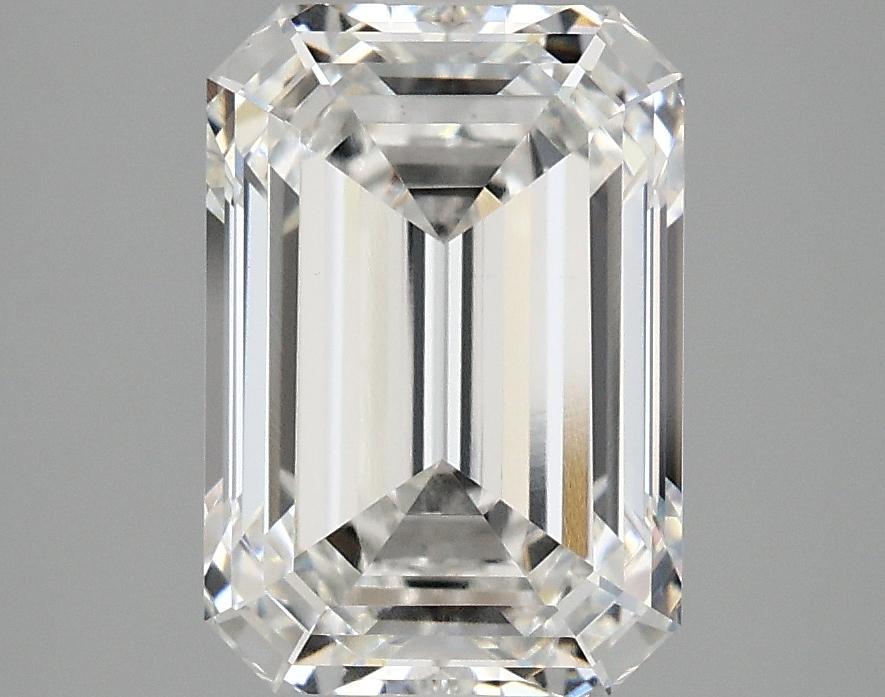 3.09 Carat Emerald Shaped Ideal Cut VS1 IGI Certified Lab Grown Diamond