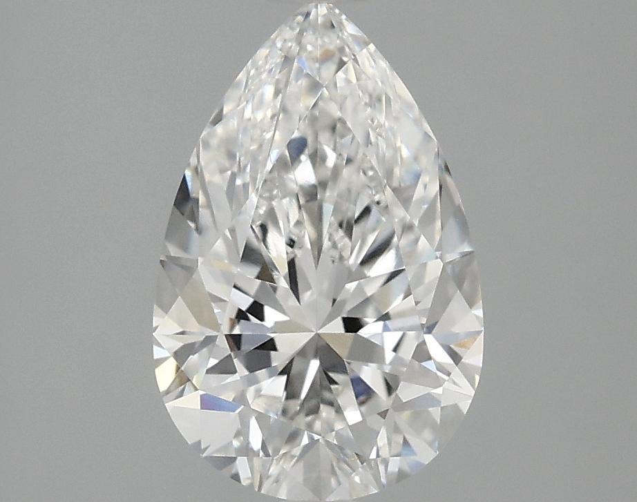 2.01 Carat Pear Shaped Excellent Cut VVS2 IGI Certified Lab Grown Diamond