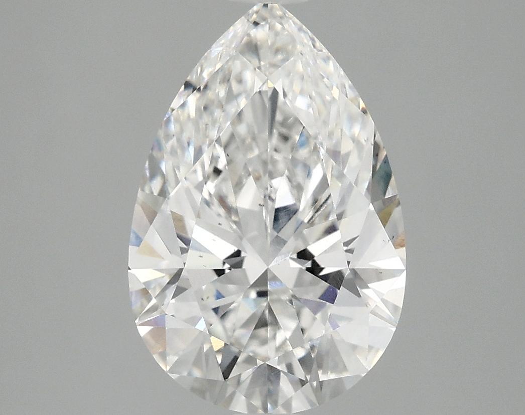 3.09 Carat Pear Shaped Excellent Cut VS2 IGI Certified Lab Grown Diamond