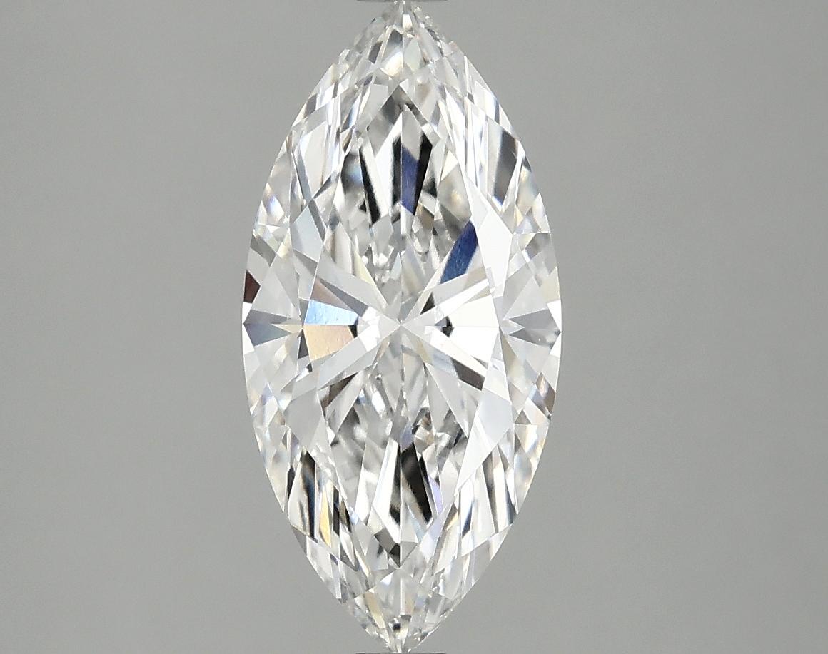 2.03 Carat Marquise Shaped Excellent Cut VVS2 IGI Certified Lab Grown Diamond