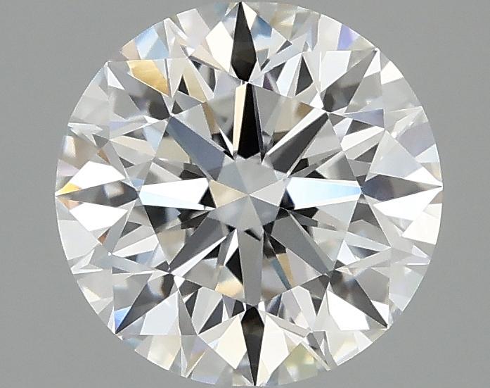 2.09 Carat Round Shaped Excellent Cut VVS2 IGI Certified Lab Grown Diamond