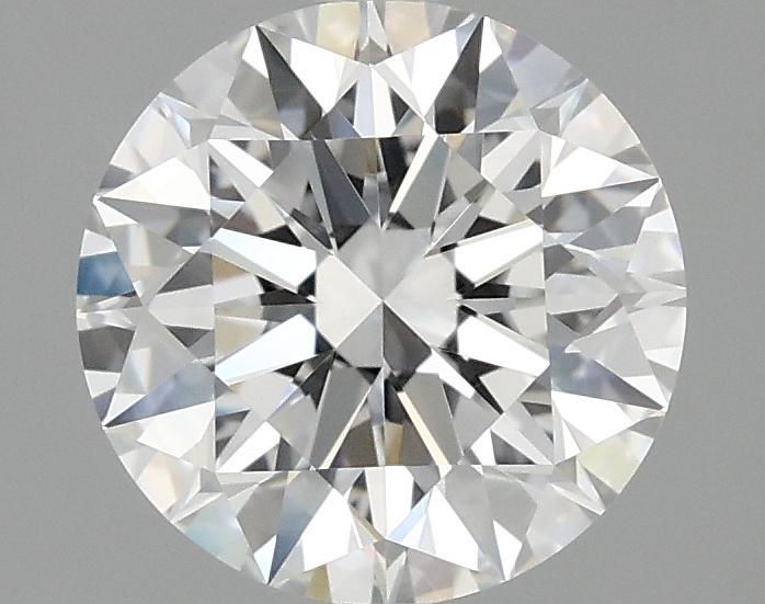 2.07 Carat Round Shaped Ideal Cut VVS2 IGI Certified Lab Grown Diamond