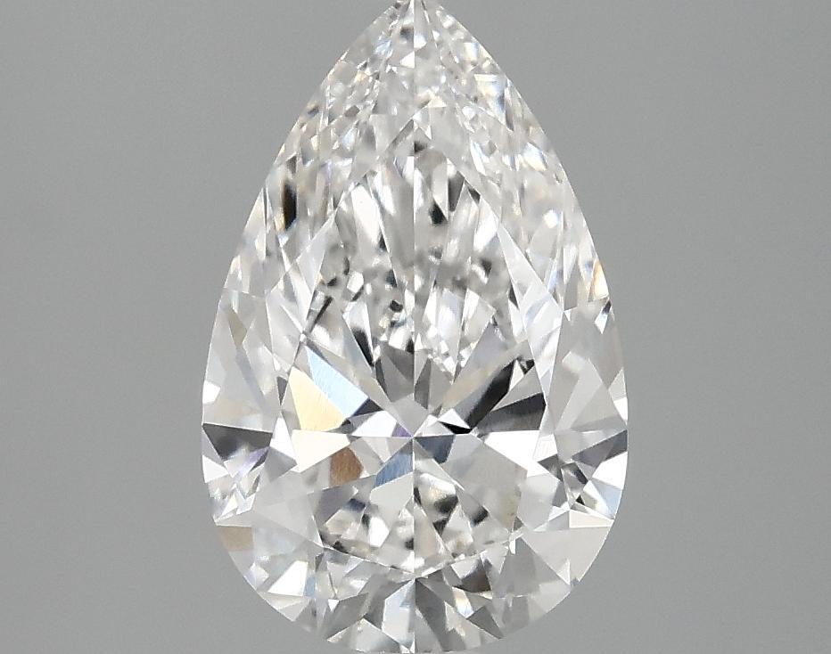 2.01 Carat Pear Shaped Ideal Cut VVS2 IGI Certified Lab Grown Diamond