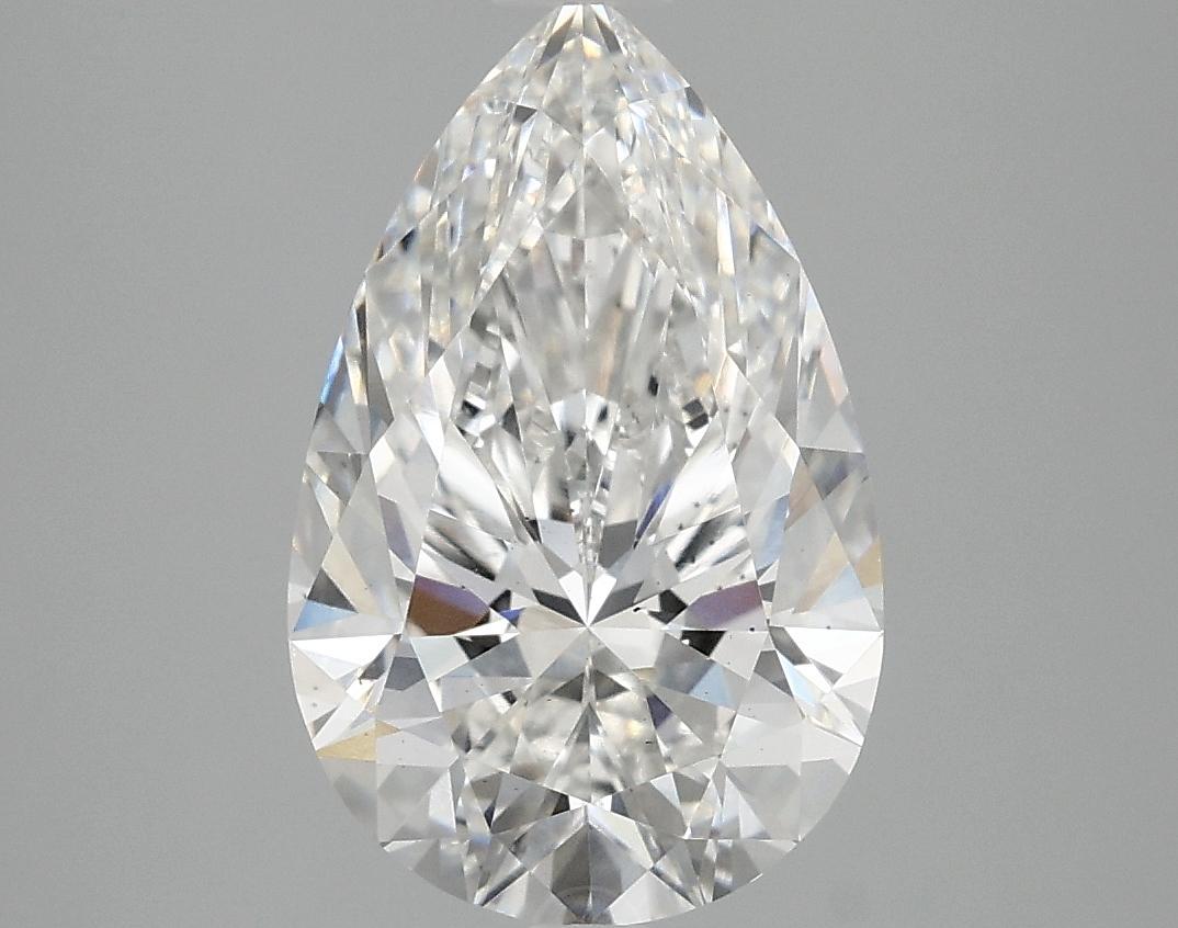 3.09 Carat Pear Shaped Ideal Cut VS2 IGI Certified Lab Grown Diamond